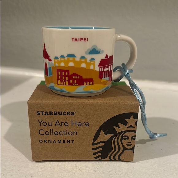 Starbucks Other - Starbucks Taipei you are here Ornament Mug
